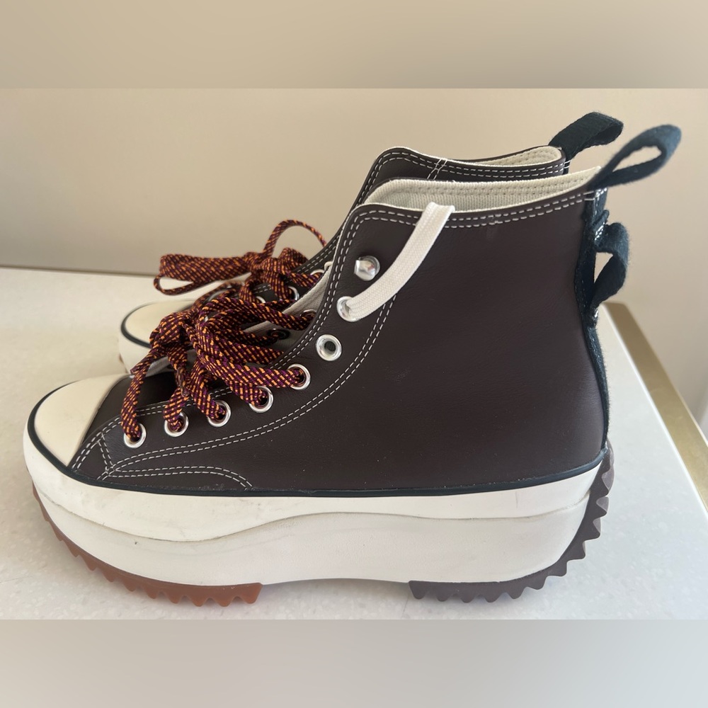 Converse ⭐️Run Star Hike size 9 NWOB Brown Leather